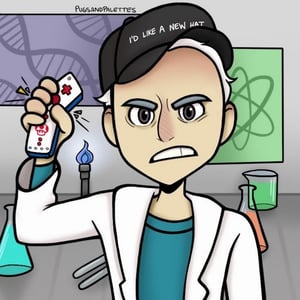 This is the Avatar Image for the Poofesure Screaming (YouTuber) AI Voice and Text to Speech Generator